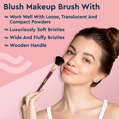 Gubb Blush And Blend Kit Set Of 4 (Powder, Blush, Foundation & Fan) 1's - Face Brush