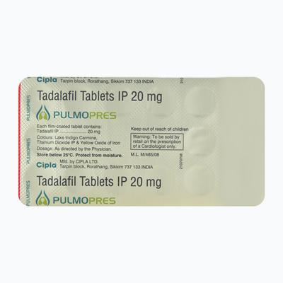 PULMOPRES Tablet 15's - Impotence/Erectile Dysfunction (Ed)