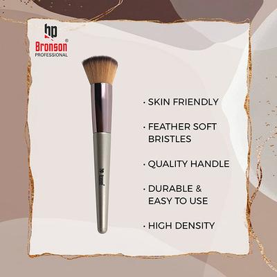 Bronson Professional Classic Fat Foundation Blender Makeup Brush 1's - Face Brush