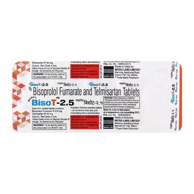 BISOT 2.5 Tablet 10's - Hypertension-Bet