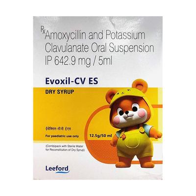 EVOXIL CV ES Dry Syrup 50ml - Bacterial Infections-Pen