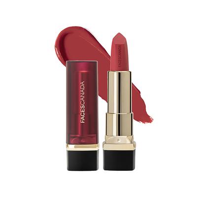 Faces Canada Comfy Matte Creme Lipstick - I'm All Yours 15, Hydratingh Comfort Long Stay 4.2gm - Lipsticks