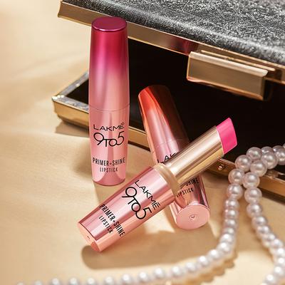 Lakme 9 to 5 P+S Lipstick Caramel Latte 3.6 gm - Lipsticks