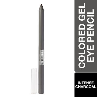 Maybelline New York Tattoo Studio Gel Liner Pencil Intense Charcoal 1.24 gm - Eyebrow Pencils & Enhancers