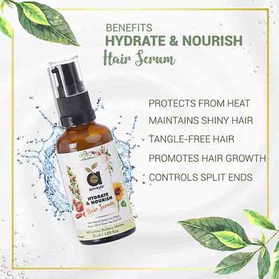 Anveya Hydrate & Nourish Shampoo & Hair Serum Combo 300 ml - Shampoos