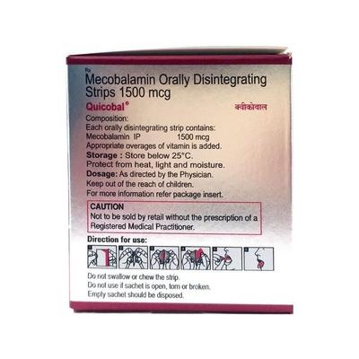 Quicobal Oral Disintegrating Strips 30'S - Supplements-Vam
