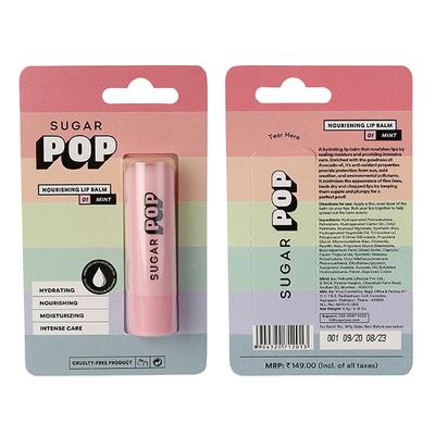 SUGAR POP Nourishing Lip Balm - 01 Mint 4.5 gm - Lip Balms