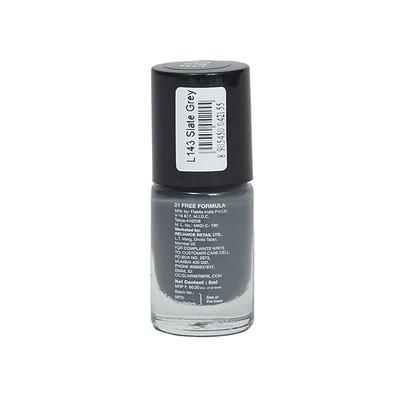 Glimmer Nail Polish Slate Grey 5 ml - Nail Polish