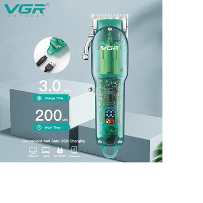 VGR V-660 Trimmer 200 min Runtime 4 Length Settings (Green) 1's - Trimmers