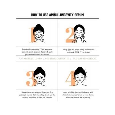 AMINU The ultra modern - Longevity Serum 10 ml - Face Serum