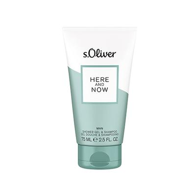 S.Oliver Here & Now Men Duo Set (Eau De Toilette 30ml + Shower Gel & Shampoo 75ml) 1's - Men Perfumes (Edt/Edp)