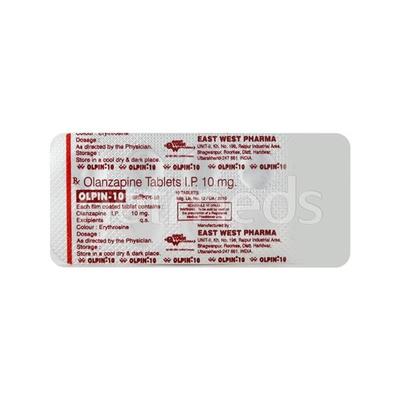 Olpin 10mg Tablet 10'S - Psychosis-Ans