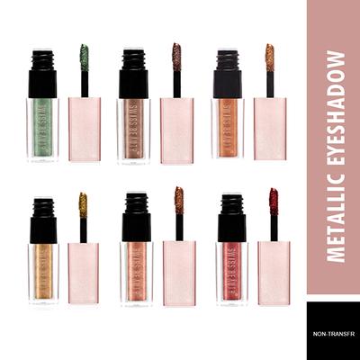 Swiss Beauty Mettalic Liquid Eyeshadow B - (Pack of 6 - 2.25ml) 1's - Eyeshadow, Bases & Primers