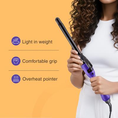 Ikonic mecurl-me-up -19 purple 1's - Rollers & Curlers