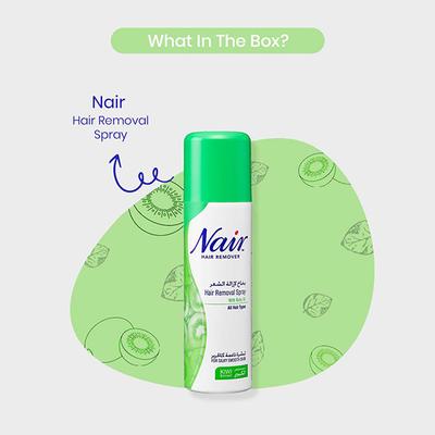 Nair Hair Removal Spray - Kiwi 200 ml - Hair Removal Accessories