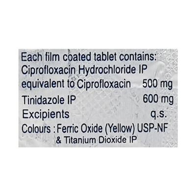 Cifran CT Tablet 10'S - Bacterial Infections-Qui