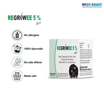 REGROWEE 5% Gel 50gm - Hair Loss-Oth