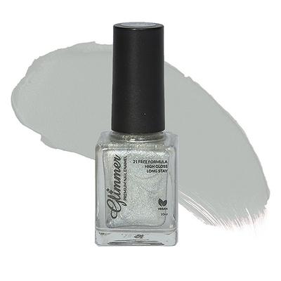 Glimmer Premium Nail Enamel Nude Shimmer 10 ml - Nail Polish