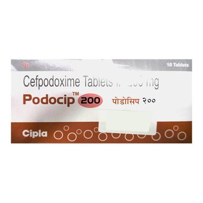 PODOCIP 200mg Tablet 10s (se) - Bacterial Infections-Cep