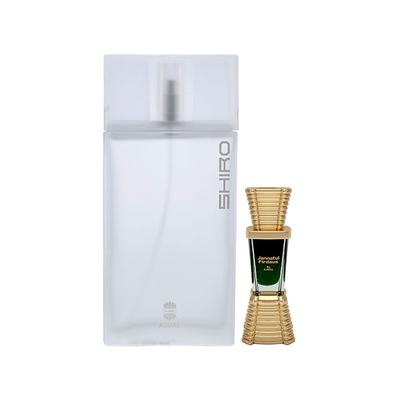 Ajmal Shiro EDP Citrus Spicy Perfume And Jannatul Firdaus Concentrated Perfume Oil Oriental 100 ml - Perfumes (Edt/Edp)