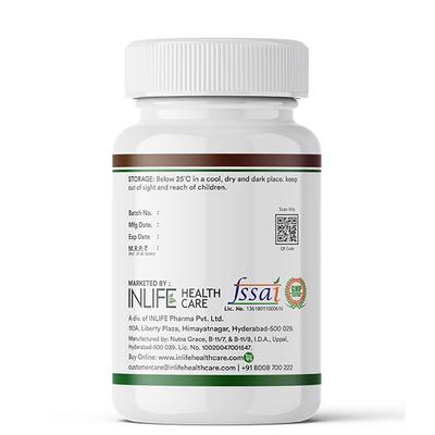 INLIFE Silk Oil Veg Omega 369 Capsules 60's - Omega Fish Oil Fatty Acids