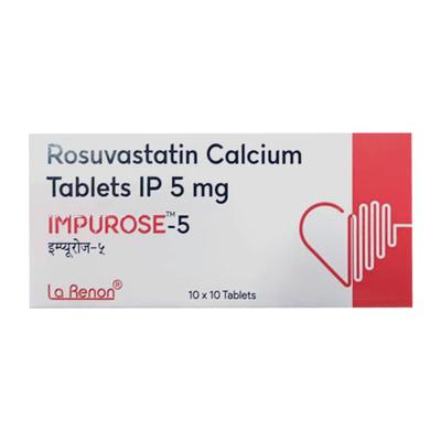 IMPUROSE 5 Tablet 10's - High Cholesterol-Dys