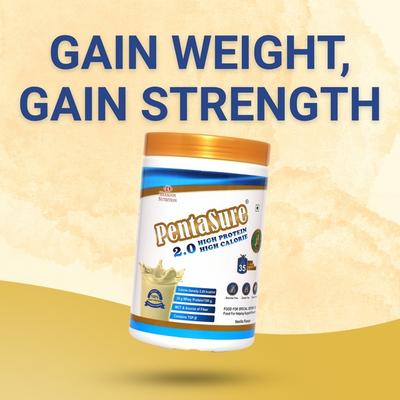 PentaSure 2.0 High Protein High Calorie Powder - Vanilla Flavour 1 kg - Protein Drink
