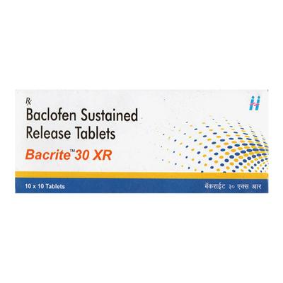 BACRITE 30 XR Tablet 10's - Muscle Cramps/Spasticity-Mus