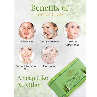 Nutriment, Khadi Nutriment Lemongrass Soap 125 gm - Soaps