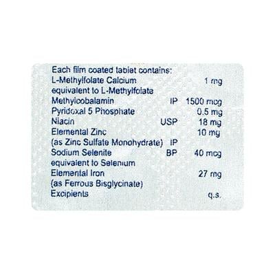 MAANATAL Tablet 10's - Iron Supplement/Anaemia-Vma