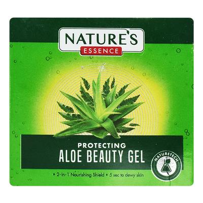 Nature's Essence Aloe Beauty Gel with Vitamin E & Peppermint Oil 50gm - Face Gels