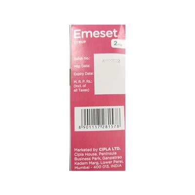 EMESET 2 MG STRAWBERRY FLAVOUR Syrup 30ml - Vomitting/Emesis-Ant