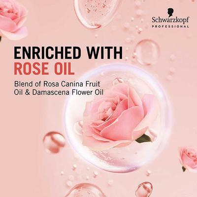 Schwarzkopf Professional Oil Ultime Rose Oil for Fine, for Hair Care Softer Hair 100 ml - Hair Serums