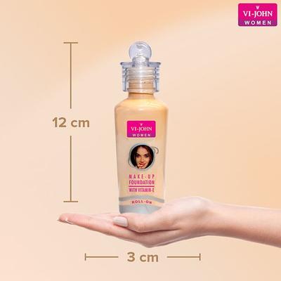 VI-John Foundation Roll On for Women with Vitamin E 60gm - Foundation