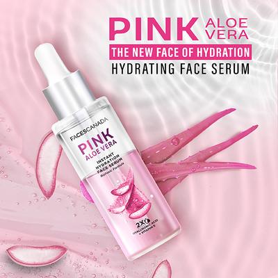 FACESCANADA Pink Aloe Vera Instant Hydration Face Serum 27 ml - Face Serum