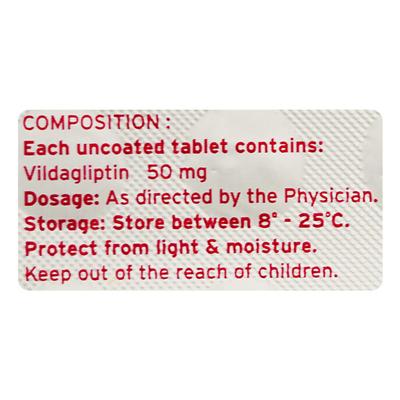 OZOVIL 50 Tablet 15's - Diabetes-Ant