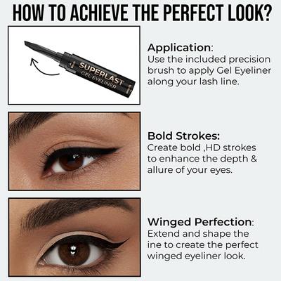 Insight Cosmetics Superlast Gel Eyeliner 1.2 gm - Eyeliners