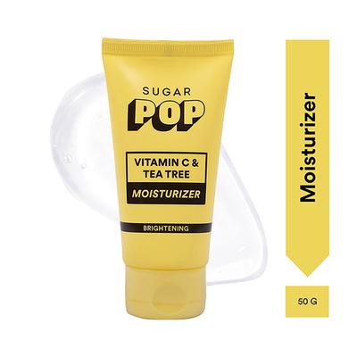 SUGAR POP Vitamin C & Tea Tree Moisturizer 50 gm - Face Moisturizers