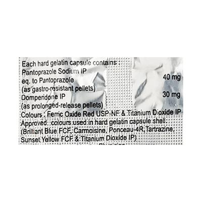 Pantadom SR Capsule 10'S - Ulcer/Reflux/Flatulence-Aaa