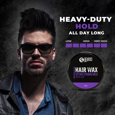 Beardo Crystal Hair Wax - XXtra Strong Hold 100 gm - Hair Gels & Waxes