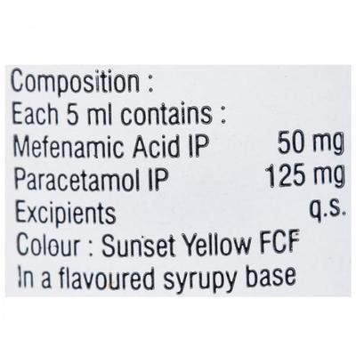 Mefast P Suspension 60ml - Pain relief-Nsa