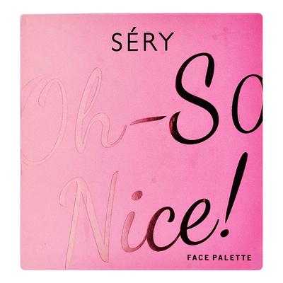 Sery Face Make Up Palette, 3 In 1 Highlighter, Contour, Blush - Sugalacious 18 gm - Face Palettes