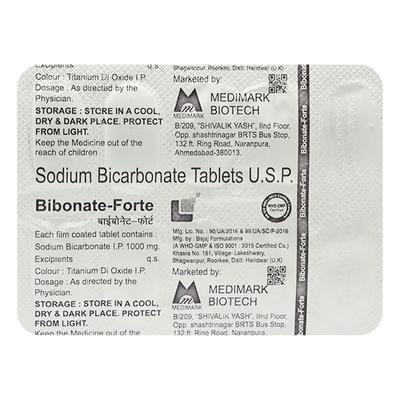 BIBONATE FORTE Tablet 10's - Supplements-Ele