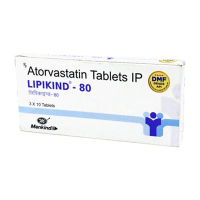 LIPIKIND 80 Tablet 10's - High Cholesterol-Dys