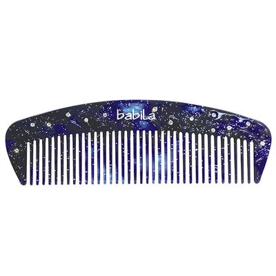Babila Sparkle Comb-HMS-01 (Blue) 1's - Hair Combs