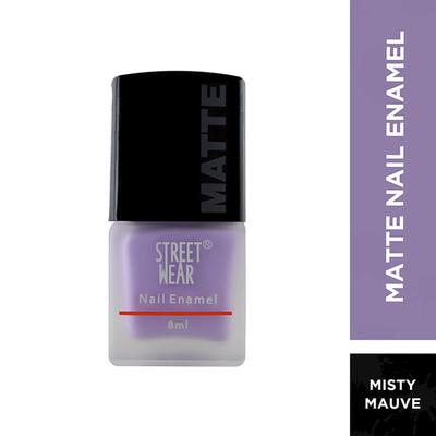 Streetwear Nail Enamel (Matte) - Misty Mauve 8 Ml - Nail Polish
