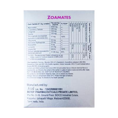 ZOAMATES (VEG) Sachet 7g - Supplements-Vam