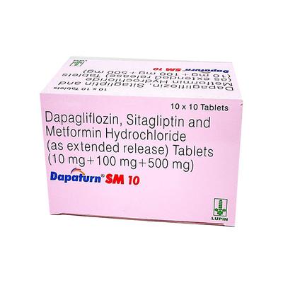 DAPATURN SM 10 Tablet 10's - Diabetes-Ant