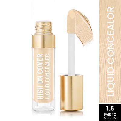 Swiss Beauty Select High On Cover Liquid Concealer With No-Crease Formula - Fair To Medium 5.5 ml - Concealer