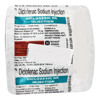 Diclogesic RR Injection 2ml - Pain relief-Ana